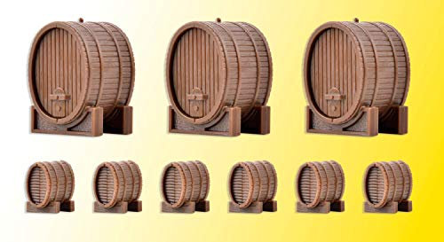 Vollmer 45246 Ladegut Weinfässer, 9 Stück