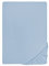 biberna Jersey-Elastic-Spannbetttuch 0077866 (Matratzenhöhe max. 25 cm) 1x 180x200 cm - 200x220 cm, eisblau