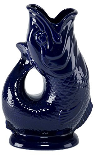 Wade Ceramics Gluggle Krug Large kobaltblau