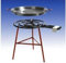 'Paella Set Grill Cordoba Poêle avec 3 Chalumeau au gaz flammigem, 60 cm (24,5 kW), 65 cm, renforcée pieds, incl. Tuyau et régulateur de pression