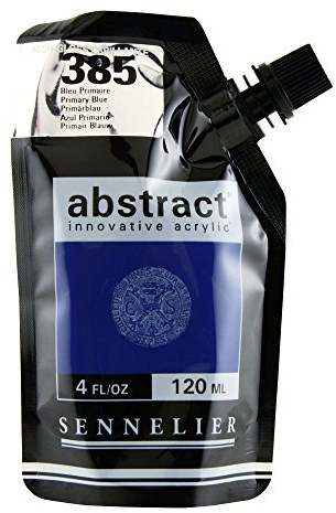 Sennelier : Abstract Acrylic Paint : 120ml : High Gloss : Primary Blue