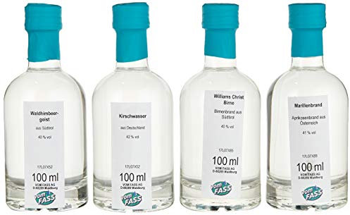 Vom Fass Geschenkset Obstbrände zum Probieren (4 X 100 ml)
