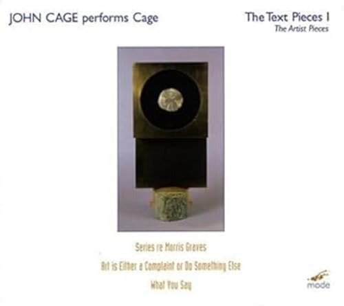 John Cage Performs Cage: Text Pieces I: The Artist Pieces