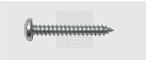 SWG 115351925 Blechschrauben 3.5mm 19mm Kreuzschlitz Phillips DIN 7981 Stahl verzinkt 100St.