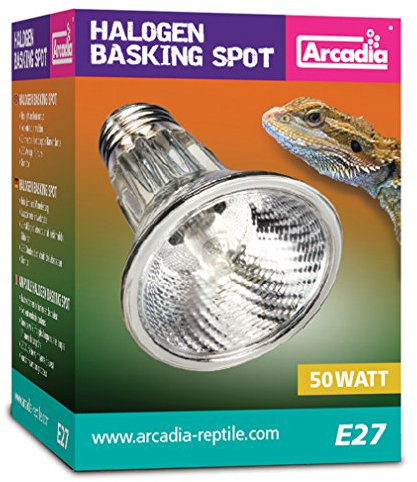 Arcadia SHA50E27 Reptile Halogen Basking Spots (kein UV)