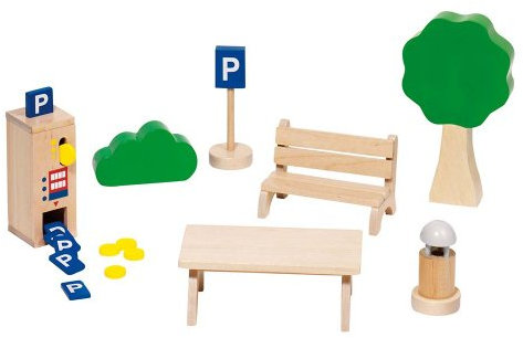Goki - 53905 - Accessoire - Poupée - Aire de Stationnement