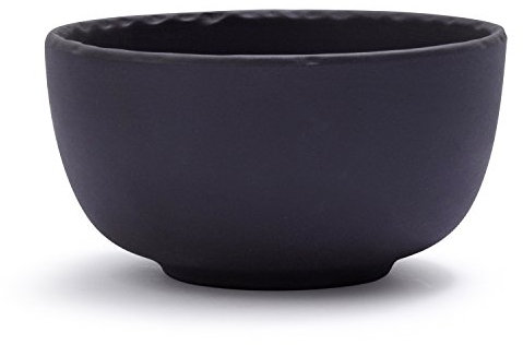 Revol RV642035 Bol Petit Basalt, Porcelaine, Anthracite, 10 x 10 x 6 cm