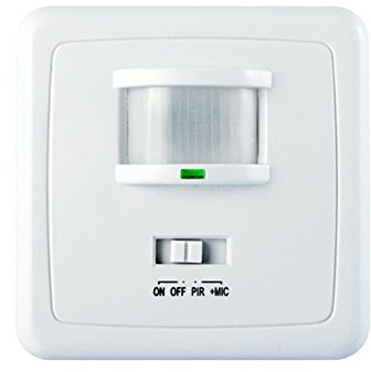 Maclean Energy MCE18 Le détecteur de Mouvement et du Son PIR détecteur de Mouvement Sécurité Antivol