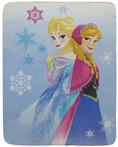 Disney Frozen 042754 Fleece Decke Winter, Polyester, 110 x 140 cm