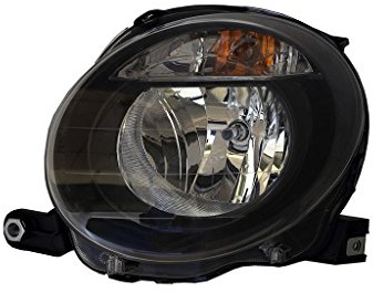 Magneti Marelli 712455501139 Hauptscheinwerfer, Linke Getaucht Black | Kompatibel mit: ABARTH 500 / 595 / 695, 500C / 595C / 695C, FIAT 500, 500 C