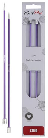 KnitPro Zing Single Pointed Needles 14 (35cm) | 3.75mm