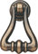 Drop Pendant Handle for Kitchen/Bedroom/Cabinet/Door/Cupboard/Drawer Handle - Finish - Antique Brass (1)