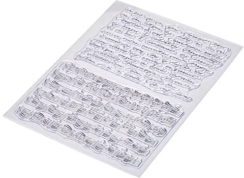 Artemio Clear Stamps, farblos, 5.9 by 8.7-Inch
