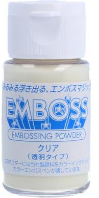 Polvo para EMBOSS color transparente 30ml. Bote