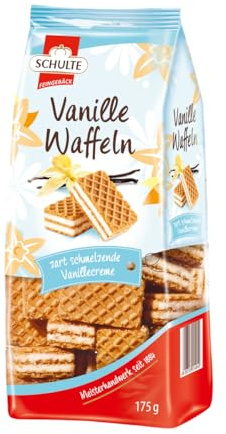 VANILLE-WAFFELN von Schulte, 175g | Knusprige Waffelschnitten