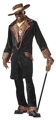 California Costumes Supa Mac Daddy Kostüm für Herren, Schwarz, M