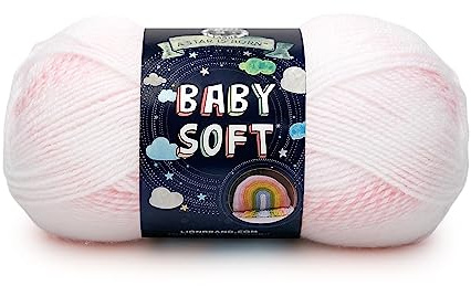 Lion Brand Yarn Company 1-Piece Babysoft Parfait Print, Multi-Colour