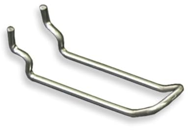 Azar 701130 3-Inch Safety Loop Hook, 50-Pack
