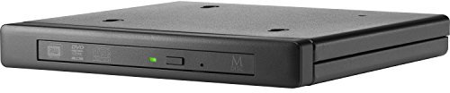 HP USB 3.0 External Black DVD±RW (±R DL/DVD Ram 8X/8X/5X), K9Q83AT, for PC or Laptop