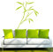 stickers muraux autocollants w335 Roseau Herbe en 3 tailles, 80x64 cm