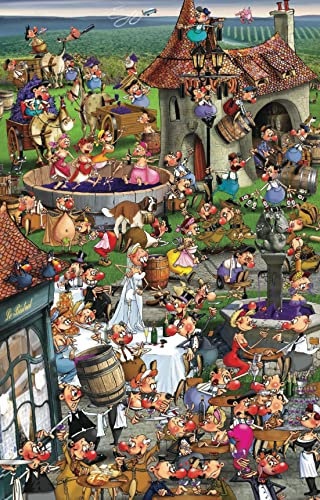 Piatnik 5352 - Ruyer, Story of Wine 1000 Teile