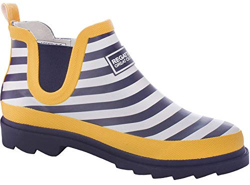 REGV7|#Regatta Lady Harper - (Navy/Lemon Tea), 4 UK EU
