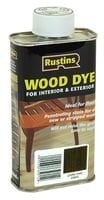 Rustins Wood Dye 250ml Dark Oak