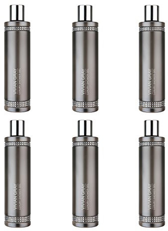 VIVIAN GRAY 3320 Crystals Duschgel, grau (6er Pack)
