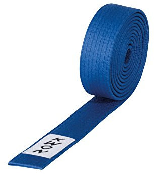 KWON Budogürtel 4 cm breit 320 blau
