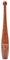Bad Company Wooden Indian Club Bell I Schwungkeule aus gepresstem Holz inkl. Versieglung I 2 kg