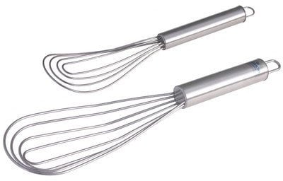 Contacto Edelstahl Tellerschneebesen der POLARIS Serie, 21 cm 1 Stück