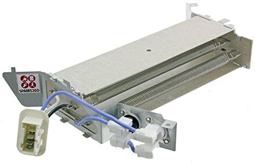 SPARES2GO Heater Element for Beko DKC6217E, DRCT70W Tumble Dryer (2300W)