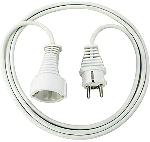 Brennenstuhl, Prolunga in plastica di alta qualita 3m bianco H05VV-F 3G1,5