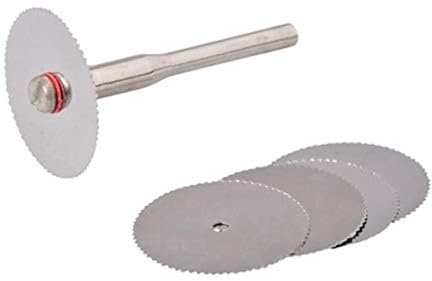 Silverline 656628 Rotary Tool SS Saw Blade Set 6pce 22 mm Dia