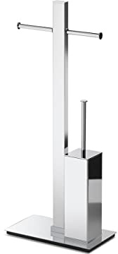 Gedy - ENSEMBLE PORTE-PAPIER DOUBLE WC&BROSSE BRIDGE - Gedy - G-76321300000