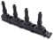 ATEC Germany 1x Zündspule 6-polig Zündmodul Passend für OPEL AGILA (A) (H00),ASTRA G,ASTRA H, COMBO, CORSA C (X01), CORSA D (S07), MERIVA A (X03),TIGRA TwinTop (X04),SUZUKI WAGON R Schrägheck