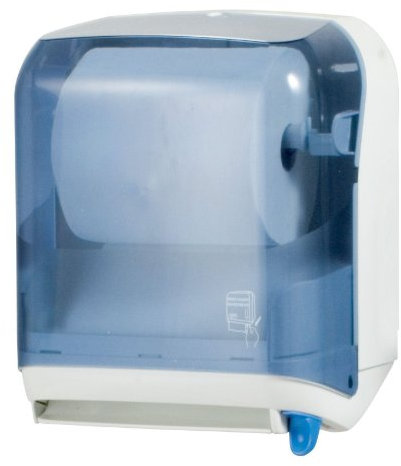 Marplast Papierhandtuchspender für Handtuchrolle aus Kunststoff transparent MP 641