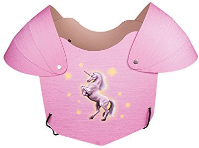 Holzspielerei Brustpanzer Einhorn pink