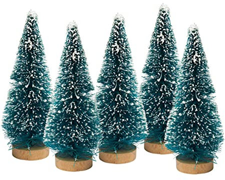 VBS Miniatur-Tannenbaum 10 cm, 5 Stück
