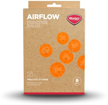 Masters Golf Airflow XP Practice Balls 6 Pack