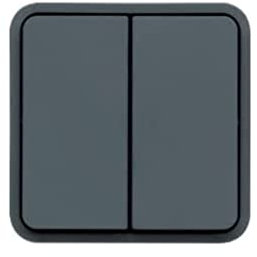 Doble conmutador, gris