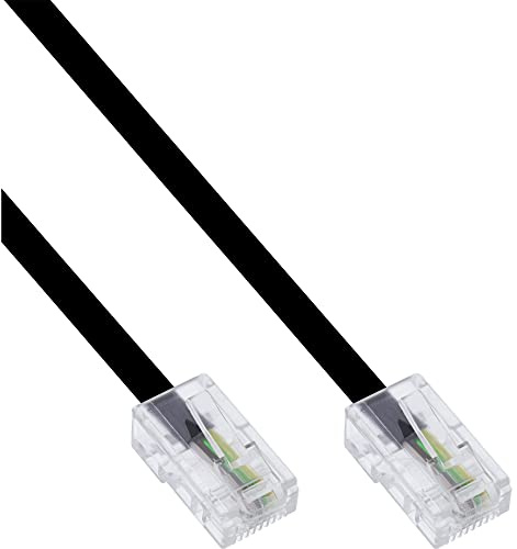 InLine 68819 ISDN Anschlußkabel, RJ45 Stecker/Stecker (8P4C), 20m