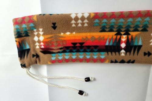 Native American Flute Travel Bag - Beautiful Colors - Peace Bag - aztec