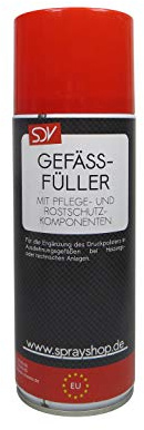 SDV Chemie Gefässfüller 6x 400ml Gefäßfüller Spray für Ausdehnungsgefäße brennbar