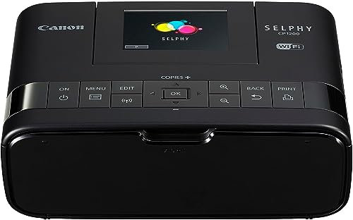 Canon Selphy Cp1200 Imprimante Photo Compacte Noir