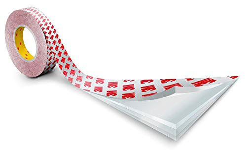 3M Doppelseitiges Klebeband 9088-200 transparent 19mm x 50m – Universell einsetzbares Befestigungsband für viele hoch- und niederenergetische Oberflächen – 12-er Pack
