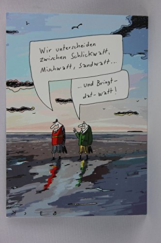 Inkognito Postkarte A6 • 4930 ''Bringt-dat-watt Künstler: Beck • Satire • Cartoons