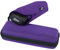 iX-Brella, Super Mini Ombrello tascabile – piccolo ombrello con custodia berry 18,5 cm