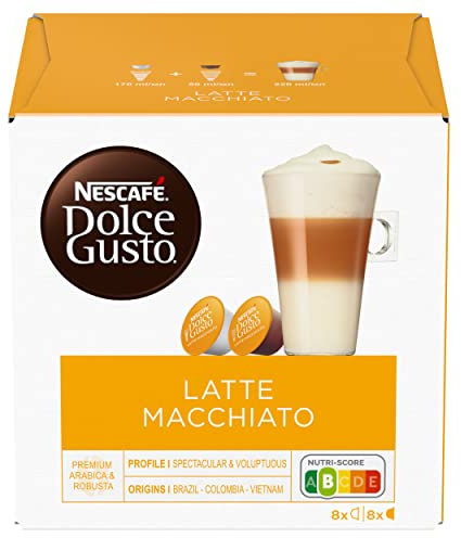 Nescafé Dolce Gusto LATTE MACCHIATO - Café - Pack de 16 -194,4g