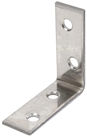 Alberts 361136 Stuhlwinkel | Edelstahl | 75 x 75 x 16 mm